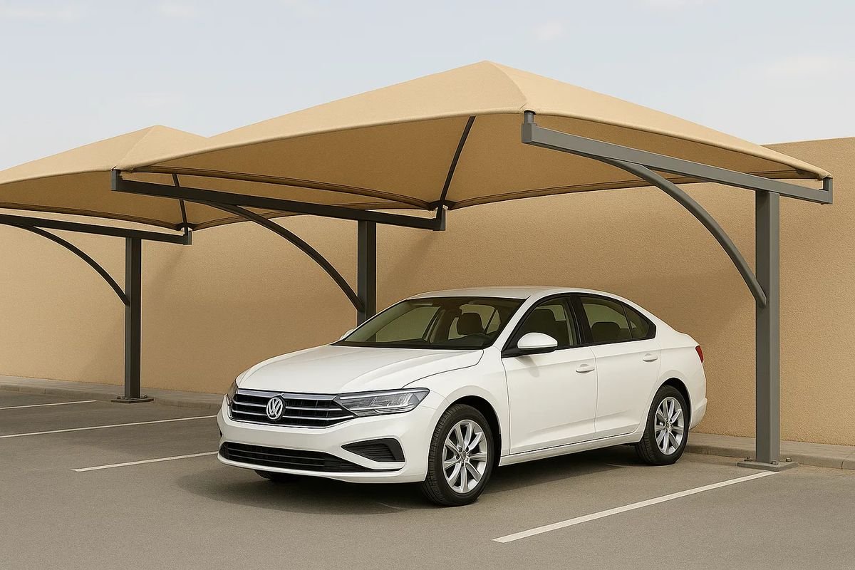 مظلات سيارات في مكة